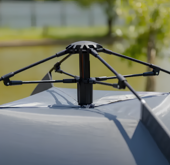 Туристичний двомісний намет Explorer Duo 200×200×140 см, сірий — легкий, міцний і зручний, ідеальний для активного відпочинку та п Львів