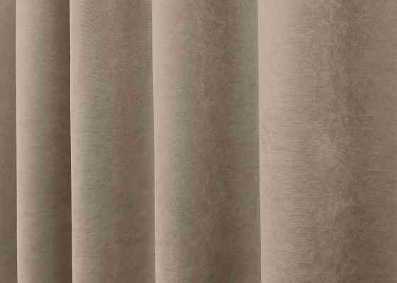 Шторная ткань микровелюр Petek YL цвет какао 2016ш Киев