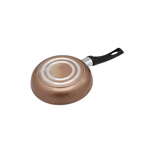 Сковорідка d18см скляна кришка бронза FPM-182 ZAUBERG Житомир - фото 3