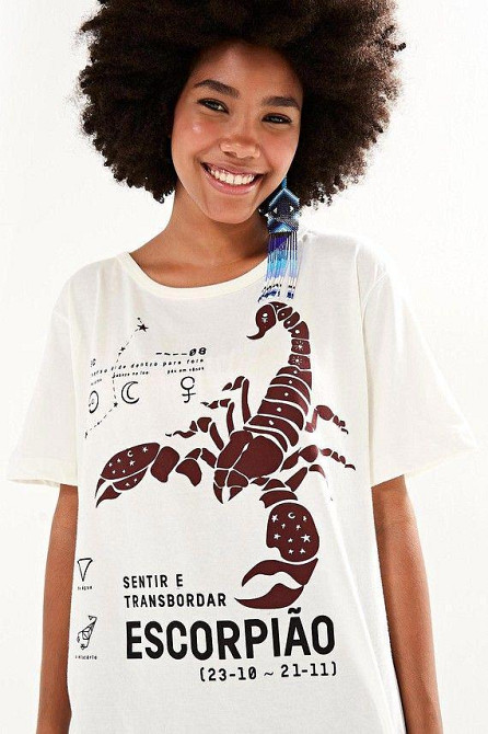 Футболка женская с принтом  46 Белая 2664084915 Днепр - изображение 1