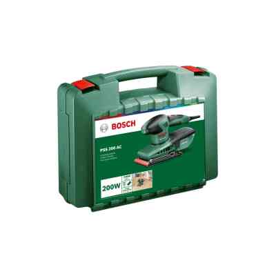 Шліфувальна машина Bosch PSS 200 AC 200Вт, платформа 93x230, 24000кол/хв, 1.6кг (0.603.340.100) Вінниця