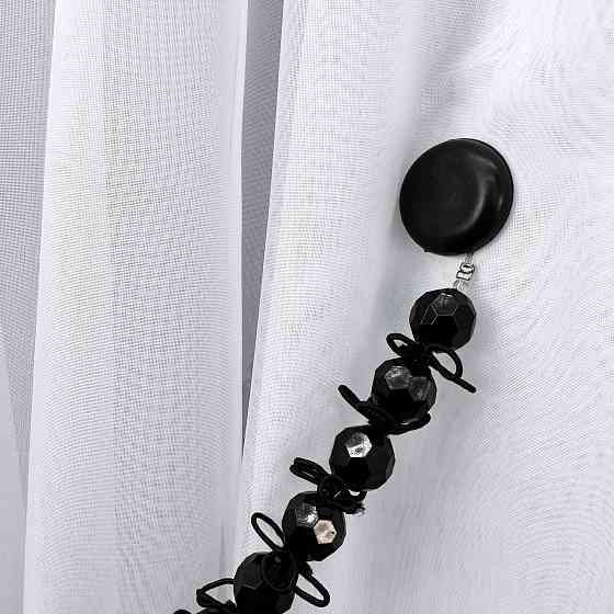 Магніт для штор та гардин "Коралі" 1 шт Чорний (82-051) Київ