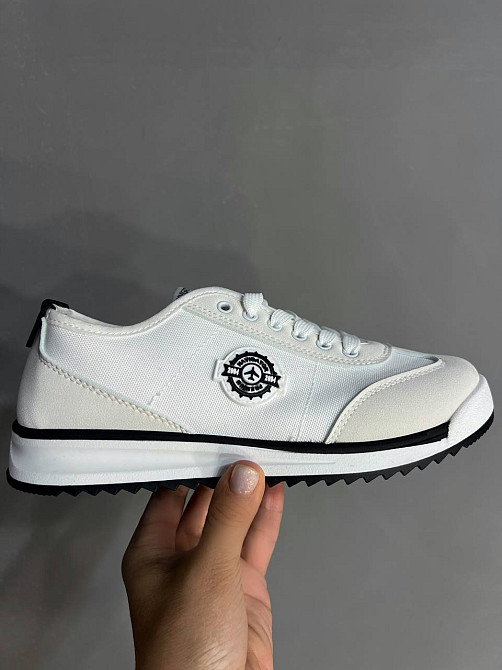 Кросівки жіночі Navigator 3241-2 з текстилю з емблемою білі, 37, 24 см Київ - фото 12