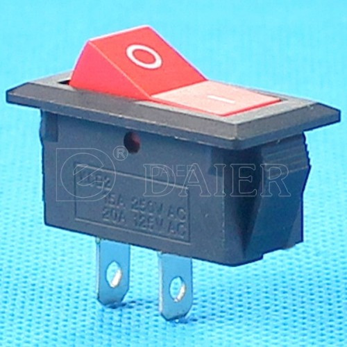 Переключатель Daier KCD3-8-101 RD, ON-OFF, 2pin, 15A 250VAC Полтава - изображение 1