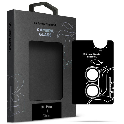 Стекло защитное Armorstandart for Camera Supreme BI Apple iPhone 17 Silver (ARM86443) Винница - изображение 1