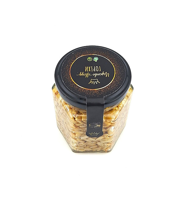 Семечки подсолнечника с медом 240 грамм. Семечки с медом в стеклянной баночке. Одесса - изображение 2