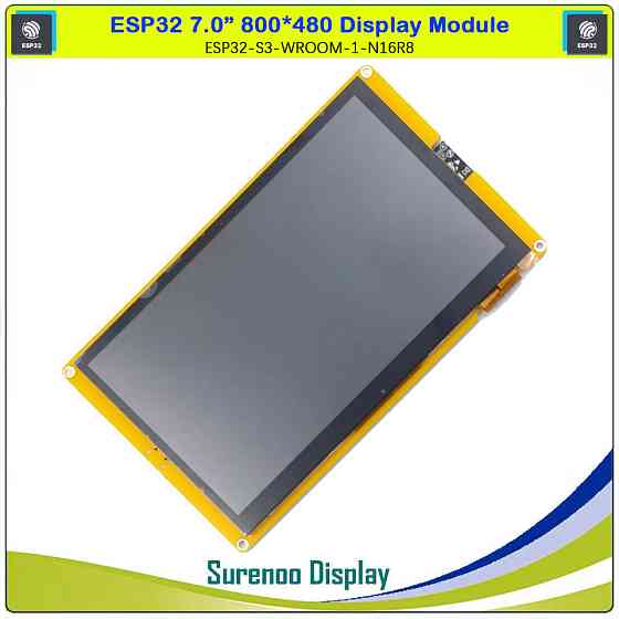 Модуль дисплея ESP32 7.0” дюймов 800×480 с сенсором, Wi-Fi, Bluetooth, PSRAM 8MB, FLASH 16MB для Ard Киев