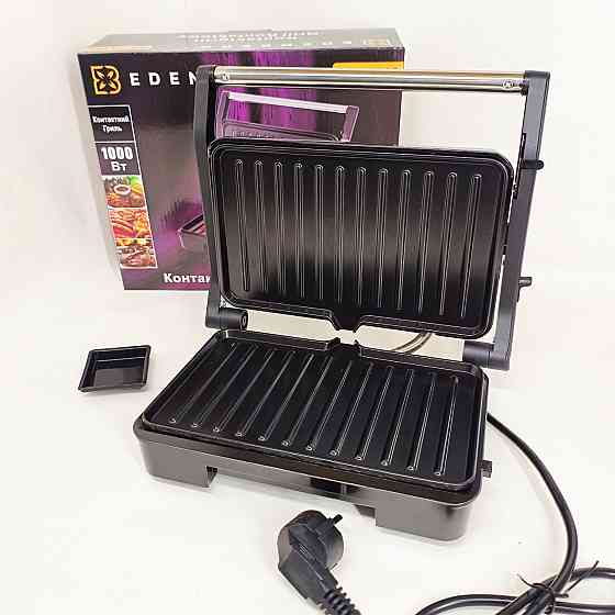 Прижимной электро гриль, Сендвичница бутербродница с антипригарным покрытием, Гриль универсальный BK-96 Львов