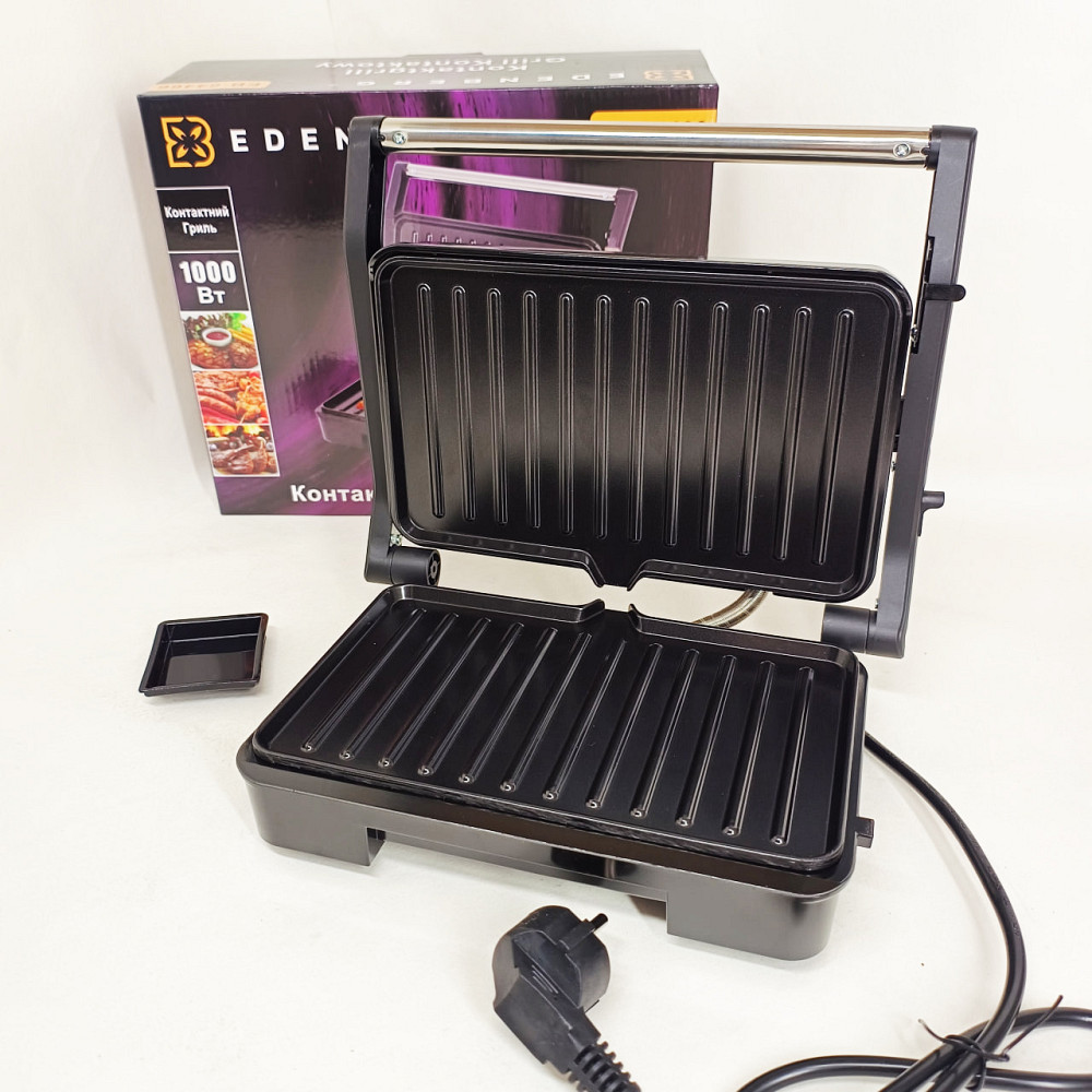 Прижимной электро гриль, Сендвичница бутербродница с антипригарным покрытием, Гриль универсальный BK-96 Львов - изображение 2