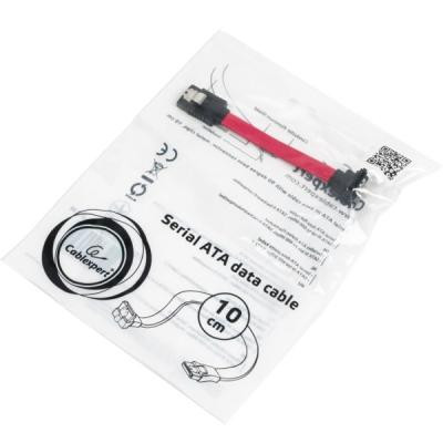 Кабель для передачі даних SATA III 0.1m угловой Cablexpert (CC-SATAM-DATA90-0.1M) Вінниця - фото 3
