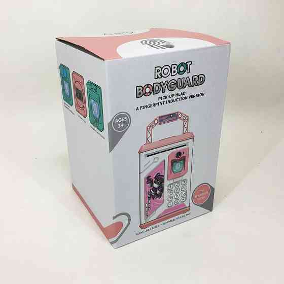 Копилка с отпечатком пальца, Копилка с электронным кодом и отпечатком пальца Детский сейф UV-65 Львов