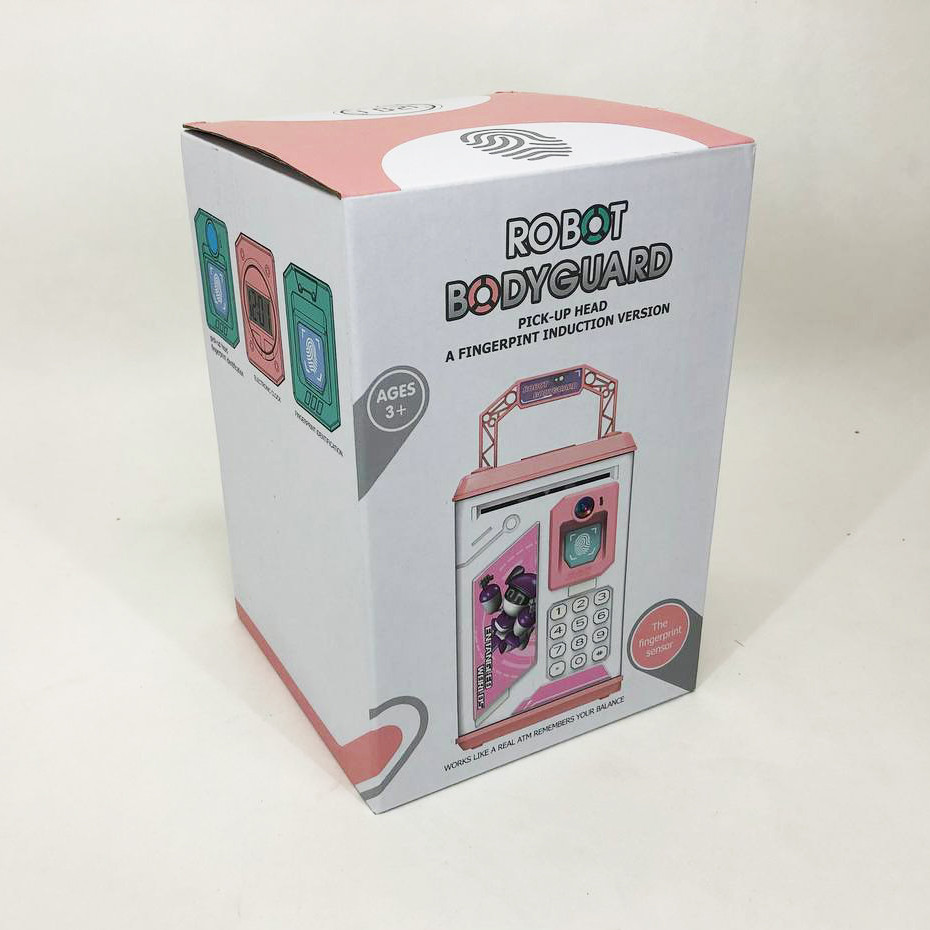 Копилка с отпечатком пальца, Копилка с электронным кодом и отпечатком пальца Детский сейф UV-65 Львов - изображение 4