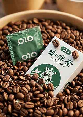 Презервативи OLO Coffee Condom, упаковка 10 шт Sex Aura Київ