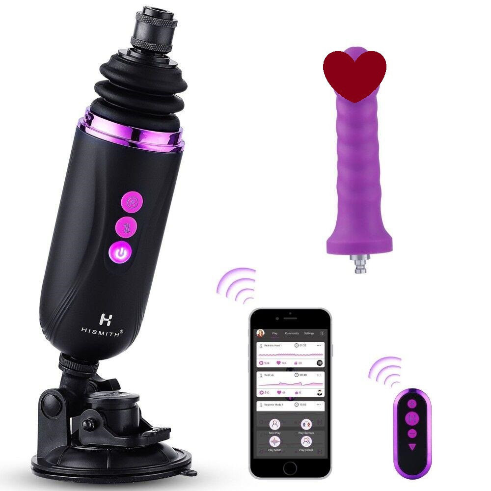 Міні секс-машина Hismith Mini Capsule Sex-Machine with Strong Suction Cup, потужна, перезаряджувана Sex Aura Київ - фото 1