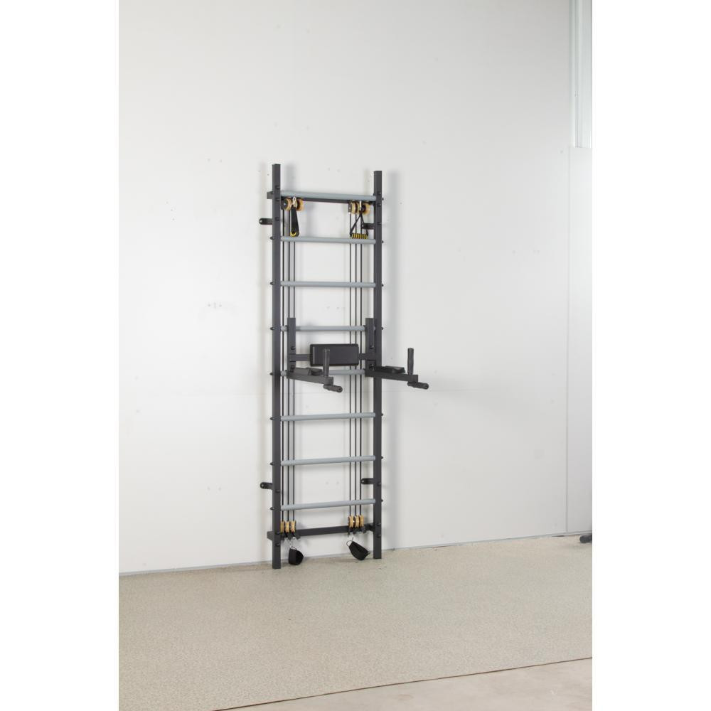 Шведская стенка с системой эспандеров Cross Training Full Black, профессиональная система эспандеров, 150 кг Каменское - изображение 6