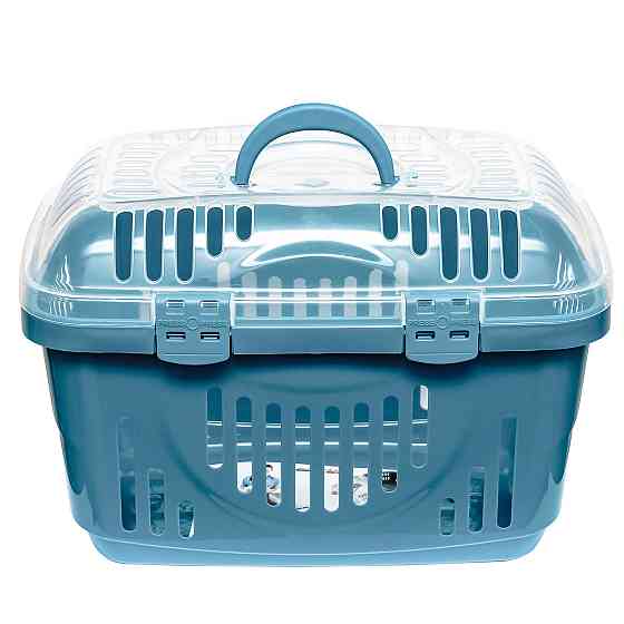 Контейнер-переноска Rocket Transparent з верхнім прозорим відкриттям, розмір 49 x 33 x 33 см Вінниця