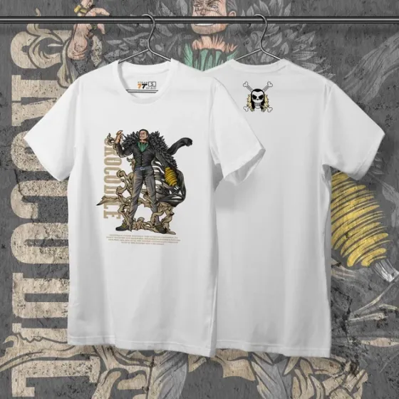 Футболка мужская с принтом Ван Пис Crocodile WE Размер 48 Anime0235 Днепр