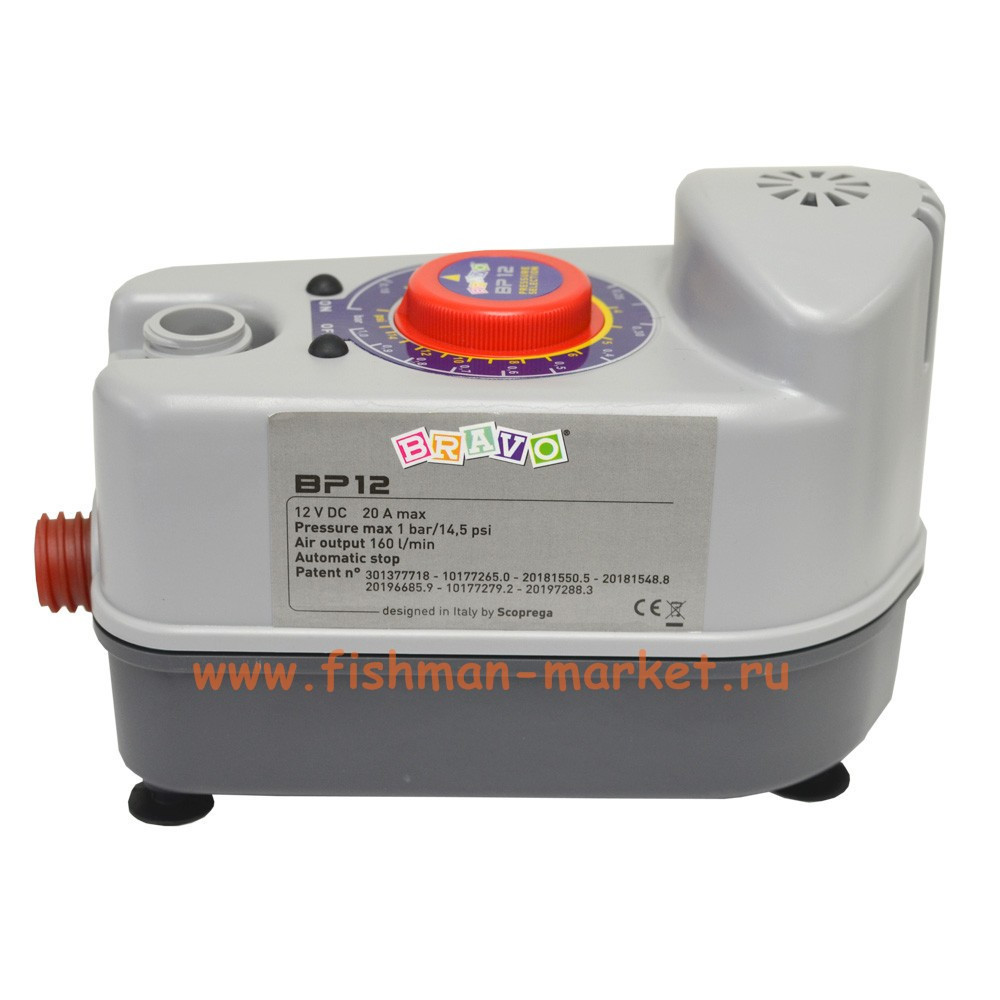 Електричний насос Bravo BP12 (12V, 160 л/хв) з автовимкненням (Італія) Київ - фото 5