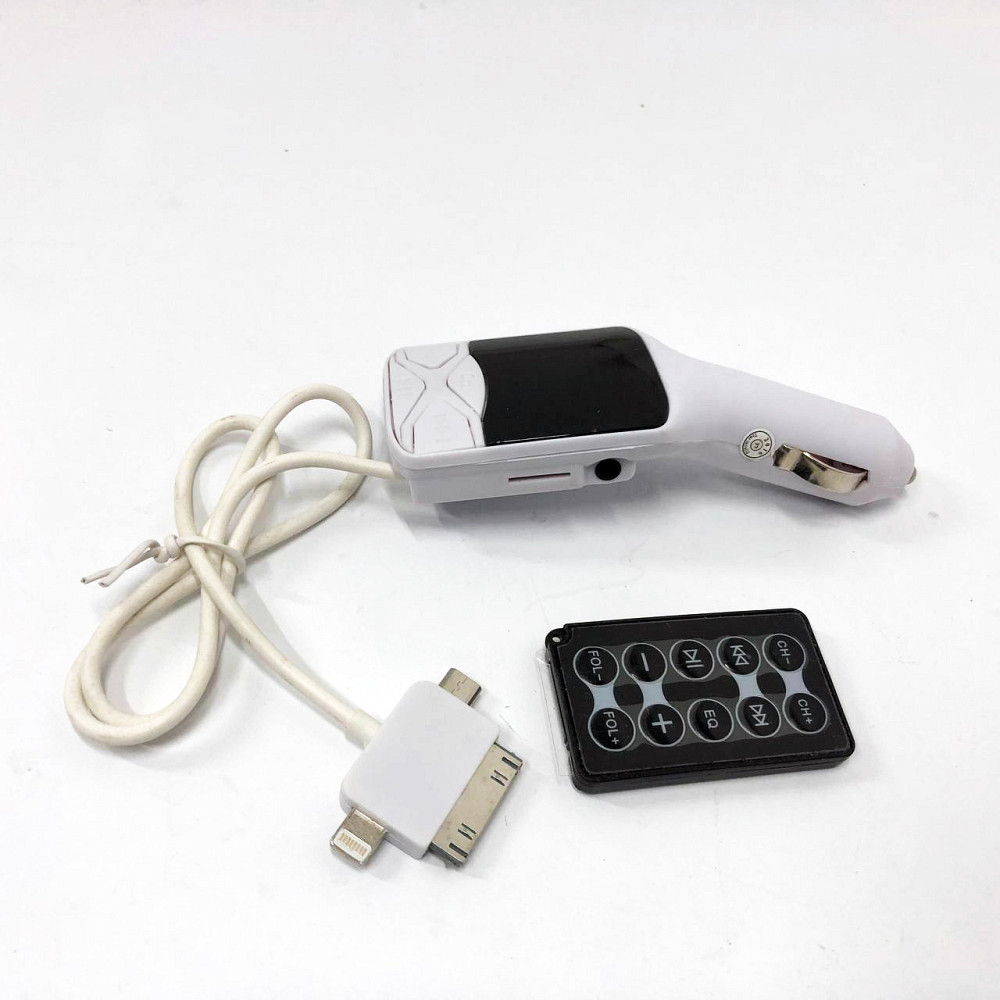 Автомобильный модулятор fm с usb, Устройство для музыки в авто, Модулятор в машину от прикуривателя VB-67 Львов - изображение 7