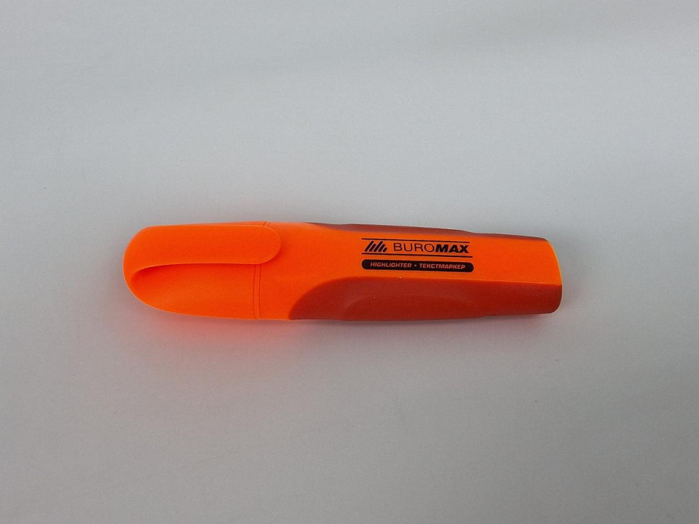 Текстовий роздільник фрюрисц. "Buromax BM. 8904-02 NEON" ОРАНЖОВИЙ (1 шт.) Харків - фото 3