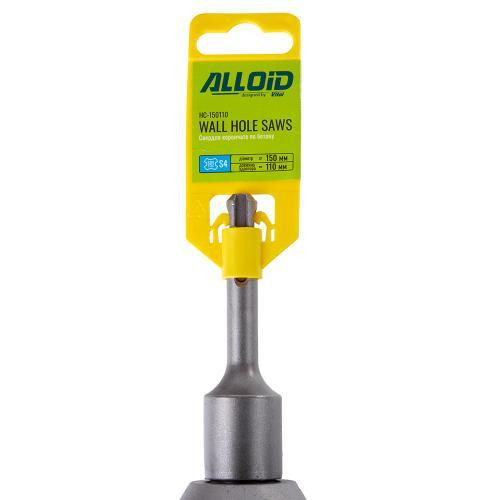 Свердло корончате по бетону 150мм p SDS адаптером 110мм Alloid Одеса - фото 2