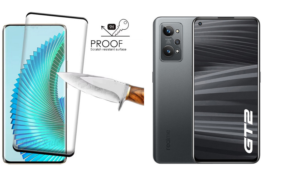 Захисне скло HyperGlass Pro для Realme GT2, Realme GT2 Pro – максимальна чутливість та захист Київ - фото 1