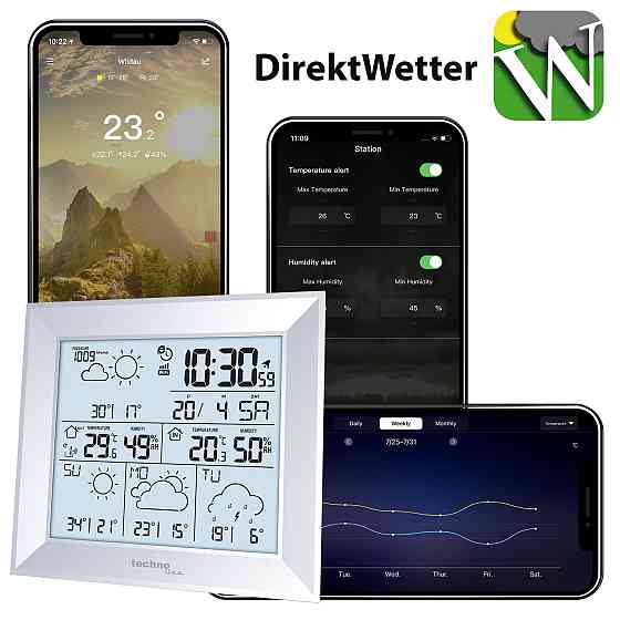 Метеостанция Technoline DirektWetter WD2000 Silver (WD2000) Вінниця