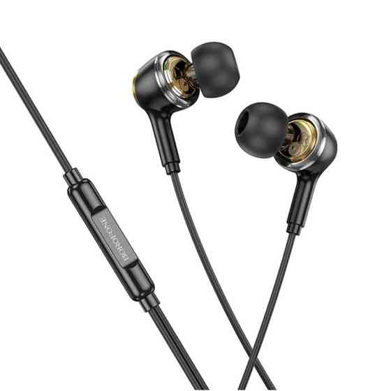 Проводные наушники BOROFONE BM90 (3.5mm) Black Одесса