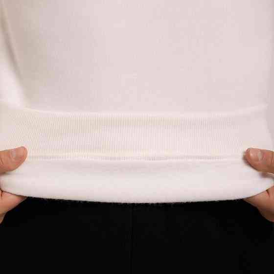 Світшот чоловічий однотонний молочний Pobedov 007 ЗИМА Київ