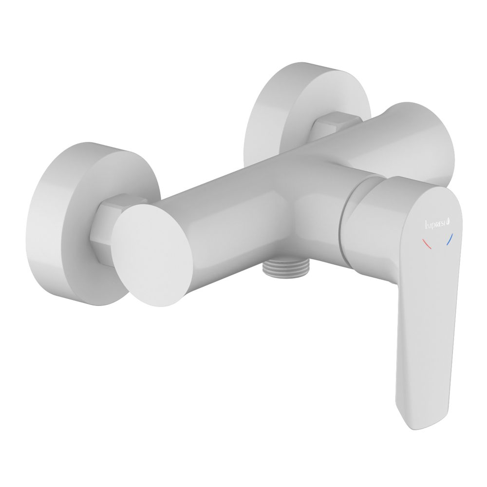 Змішувач для душу IMPRESE VACLAV (f03306403AA) білий Київ - фото 1