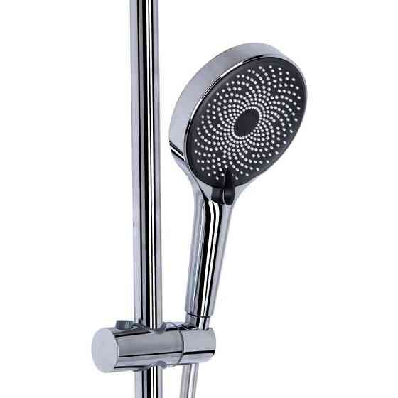 Душевая система с изливом Qtap Slavonice на три потребителя QTSLA111CRM45904 Chrome Киев