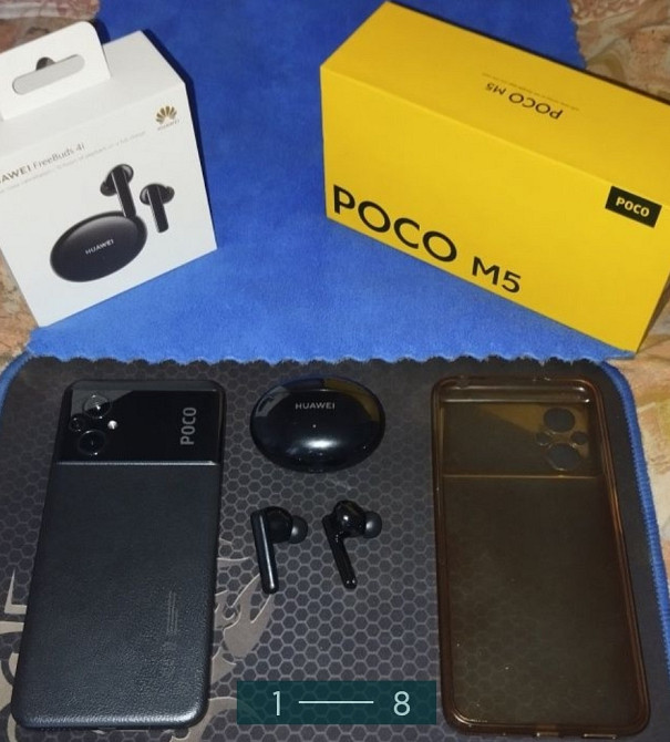 Телефон: POCO M5 NFS HUAWEI Free Buds i4. Київ - фото 8