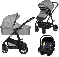 Дитяча коляска Lionelo Bianka 3W1 Grey Stone Głęboko Spacerowy + Fotelik Київ - фото 1