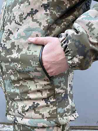 Зимовий тактичний чоловічий костюм (термостійкий та водонепроникний) Піксель S Вінниця