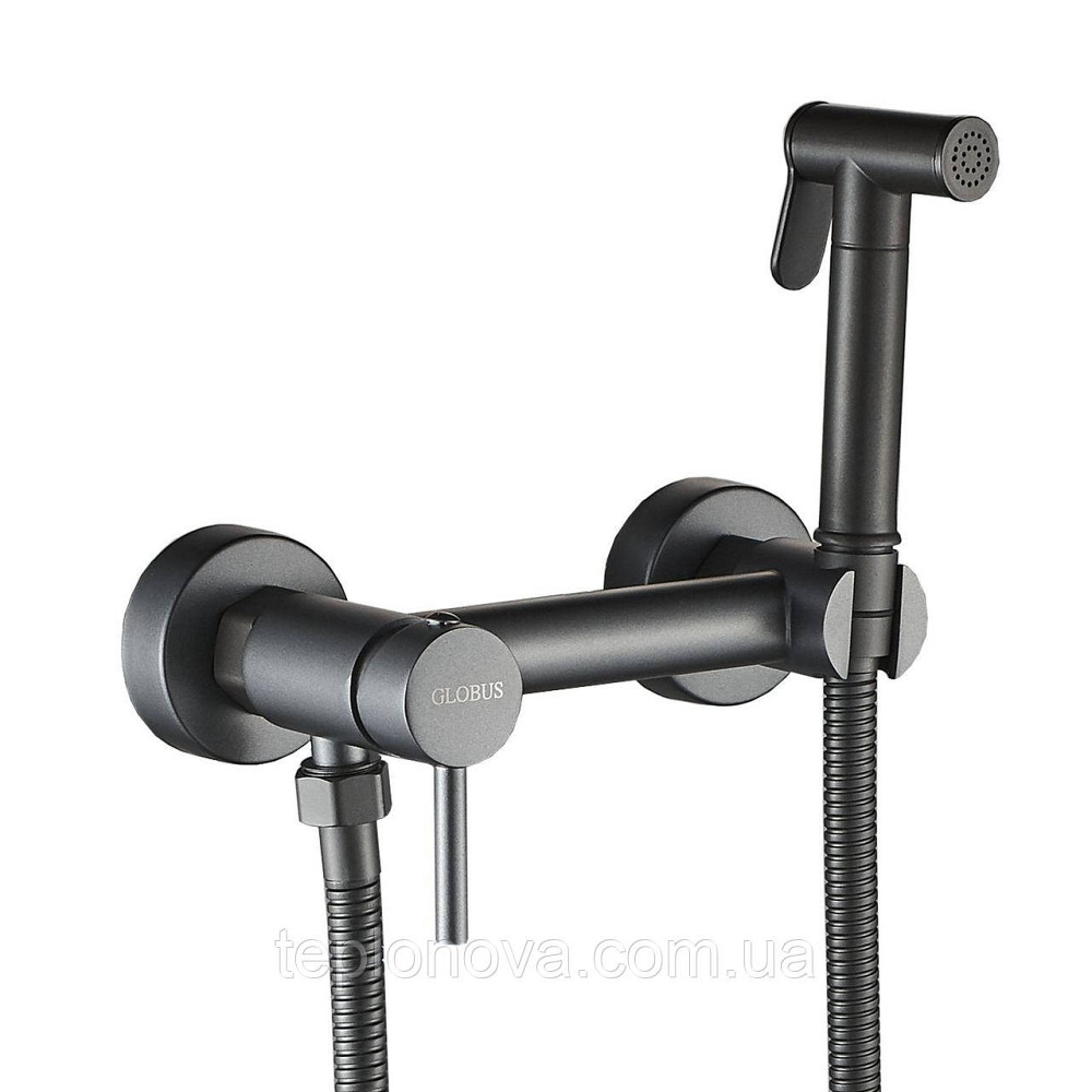 Змішувач гігієнічний Globus Lux GLN-6-Graphit-106MIX Чернівці - фото 5