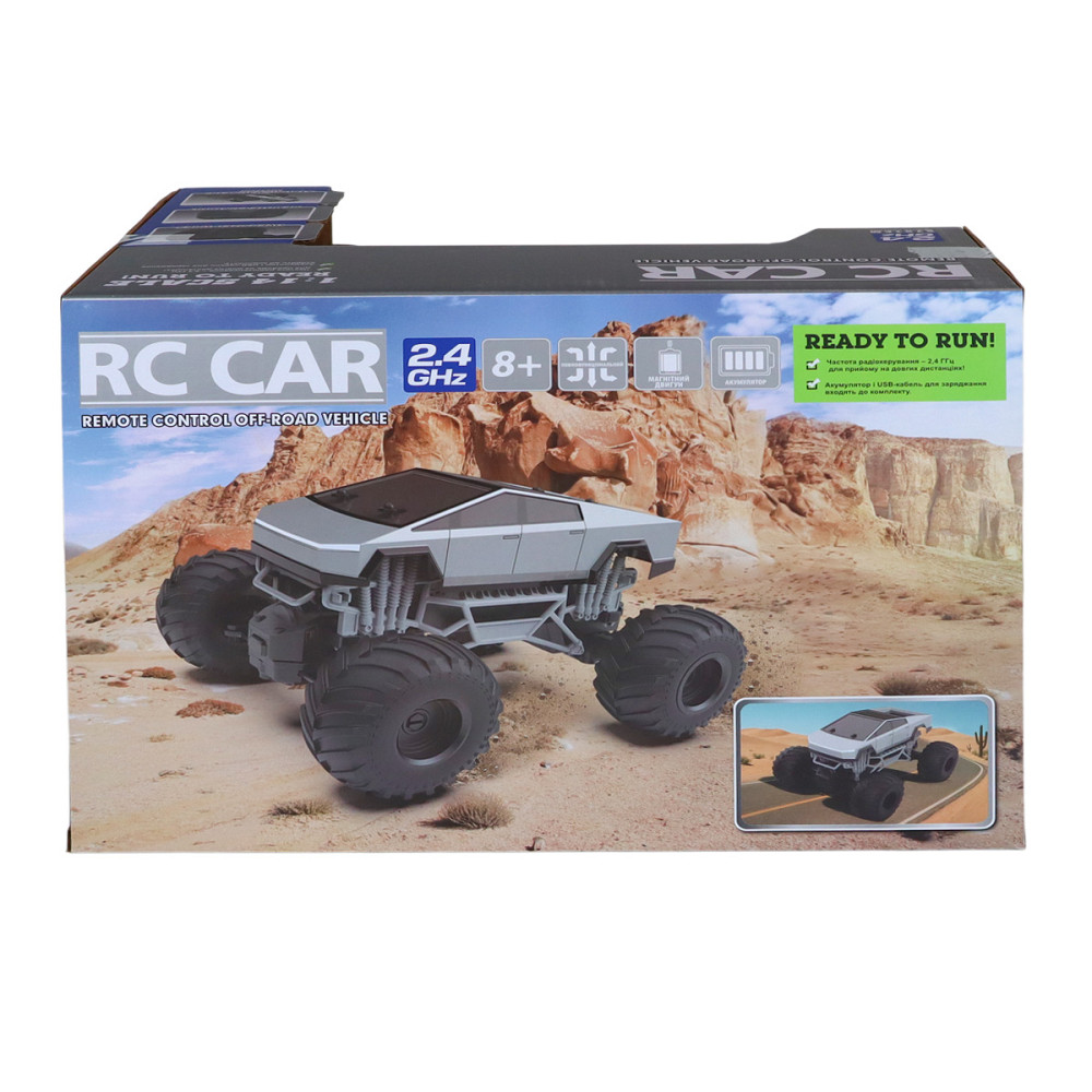 Автомобіль Bigfoot Off-road на р/к - Cyber Ride (2,4 ГГц) Днепр - изображение 9