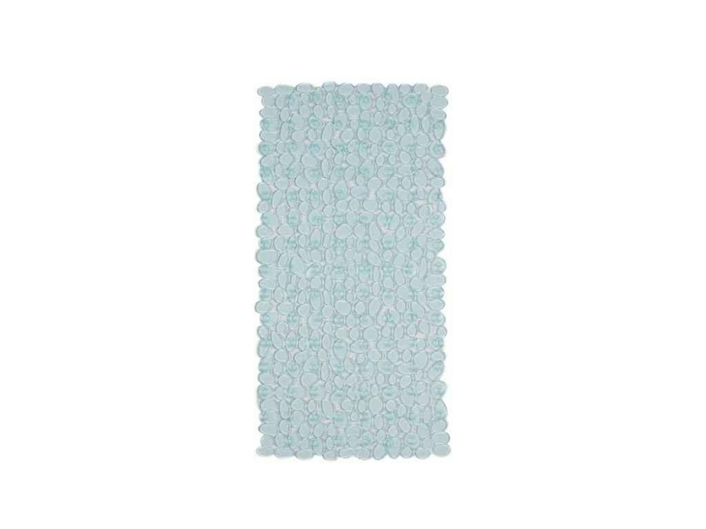Коврик для ванной 68*34см прозрачно-голубой Галька арт.6834-003 ТМ ECO FABRIC Киев - изображение 1