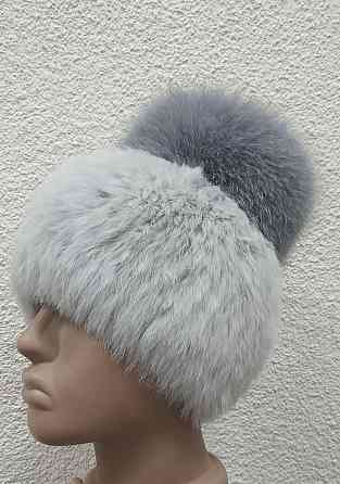 Шапка хутряна жіноча Бон Анетта Світло Сірий Харків
