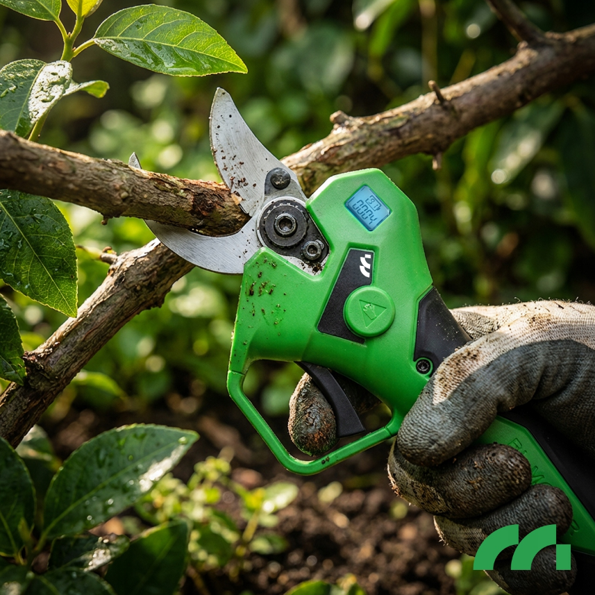 Секатор электрический аккумуляторный для веток 40мм 500Вт 21В Maltec (Польша) Киев - изображение 9