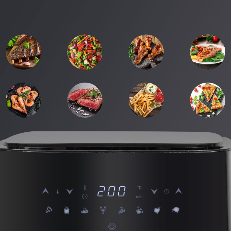 Аерофритюрниця 5 літрів ,8 програм приготування Clatronic FR (3782) Потужність 1450 Вт Нововолинськ - фото 6