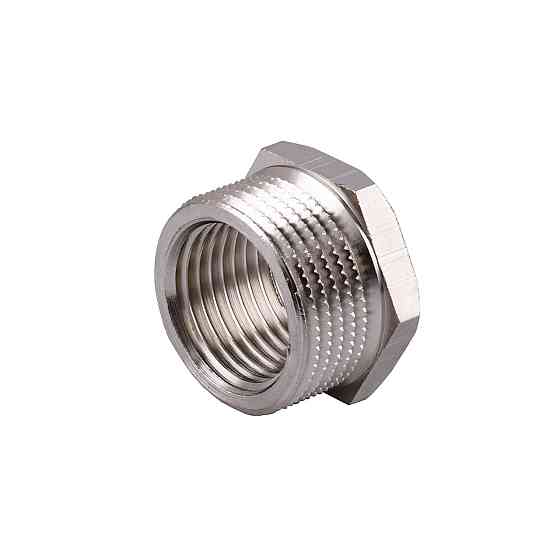 Футорка 3/4″х1/2″НВ никелированная NF433S OPTIMUM Киев