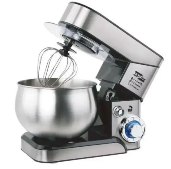 Планетарный миксер тестомес Zepline ZP-105 из нержавеющей стали Кухонный комбайн с чашей на 6л мощностью 3500 Вт Коломыя
