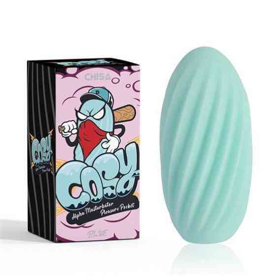 Мастурбатор - COSY Alpha Masturbator Pleasure Pocket Blue Sex Aura Київ