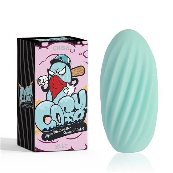 Мастурбатор - COSY Alpha Masturbator Pleasure Pocket Blue Sex Aura Київ - фото 1