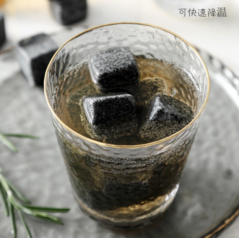 Камни для виски охлаждающие 6 штук серый Киев - изображение 2