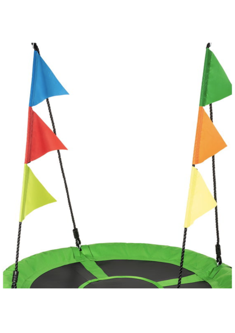 Садова гойдалка - гніздо Outtec XXL з прапорцями зелений Киев - изображение 6