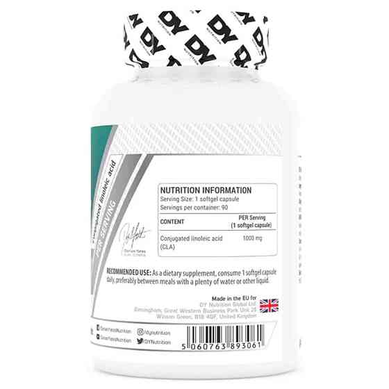 Конъюгированная линолевая кислота DORIAN YATES NUTRITION CLA 1000 MG 90 SOFTGEL Луцк