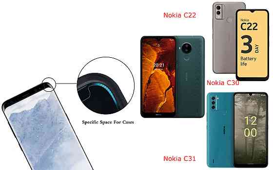 Захисне скло HyperGlass Pro для Nokia C22, Nokia C30, Nokia C31 – максимальна чутливість та захист Київ