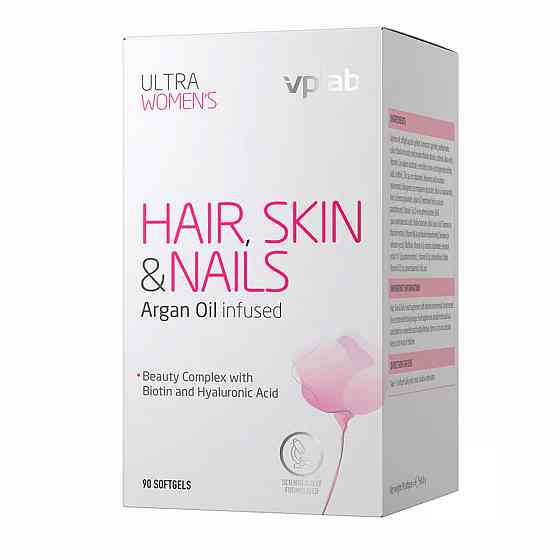 Вітаміни VPLab Ultra Women's Hair, Skin &amp; Nails - 90 softgels Луцьк