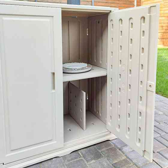 Пластикова тумба з полицею 82х41х93см SW-00001543 Дніпро